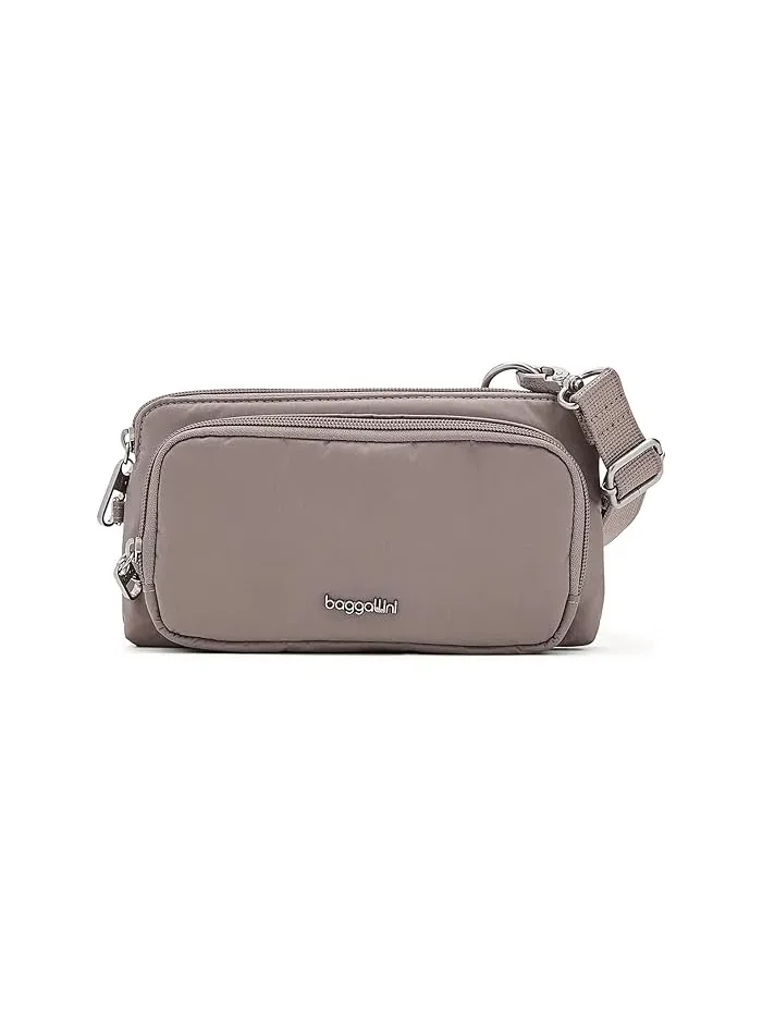 Сумка-кошелек мини антикражная Classic Anti-Theft Mini Wallet Crossbody Baggallini — изображение 1 из 5, лунный камень