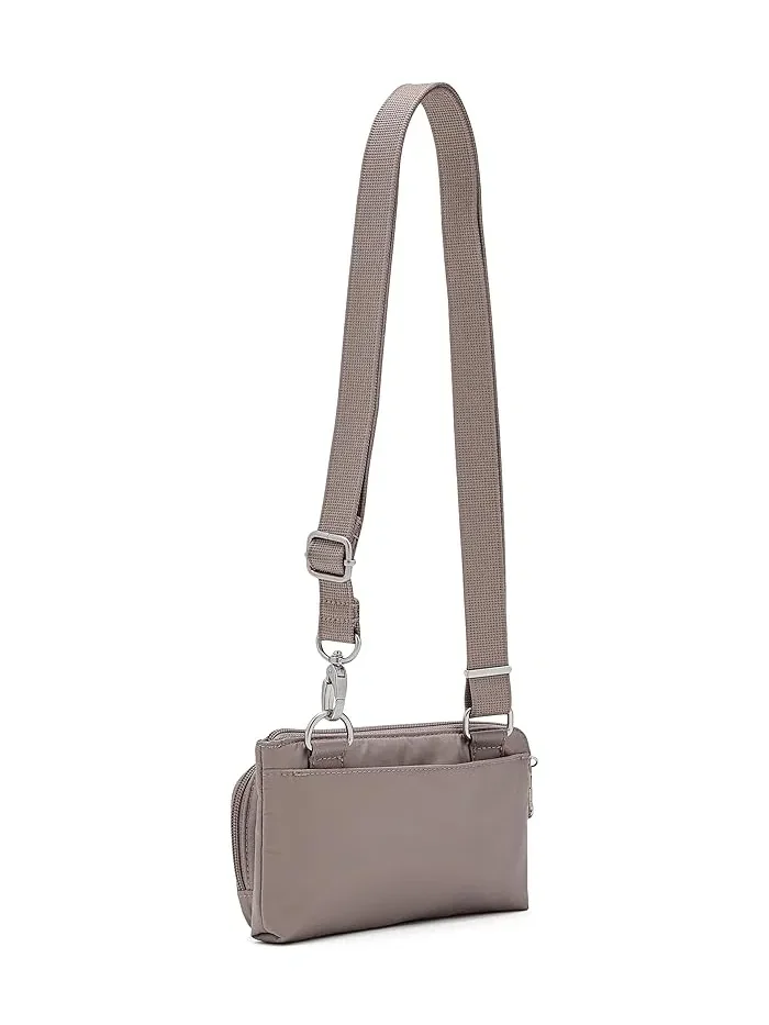 Сумка-кошелек мини антикражная Classic Anti-Theft Mini Wallet Crossbody Baggallini — изображение 2 из 5, лунный камень