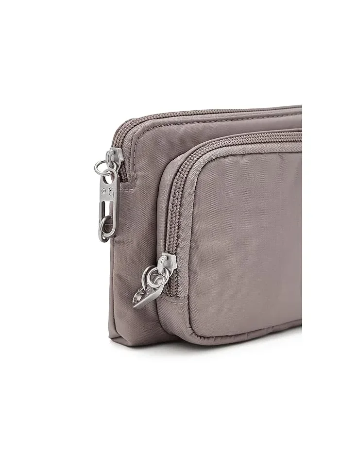 Сумка-кошелек мини антикражная Classic Anti-Theft Mini Wallet Crossbody Baggallini — изображение 4 из 5, лунный камень