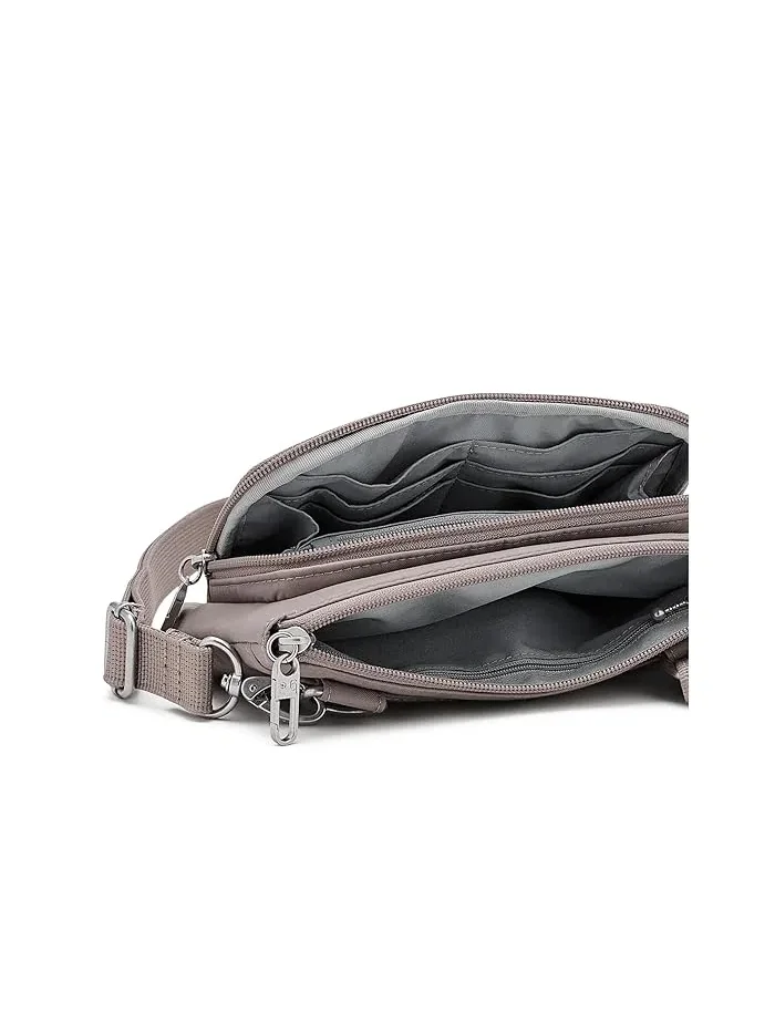 Сумка-кошелек мини антикражная Classic Anti-Theft Mini Wallet Crossbody Baggallini — изображение 5 из 5, лунный камень