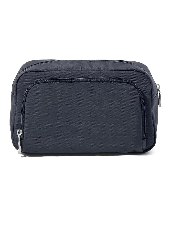 Косметичка с организацией для кистей Pocket Cosmetic Baggallini — изображение 2 из 4, темно-синий