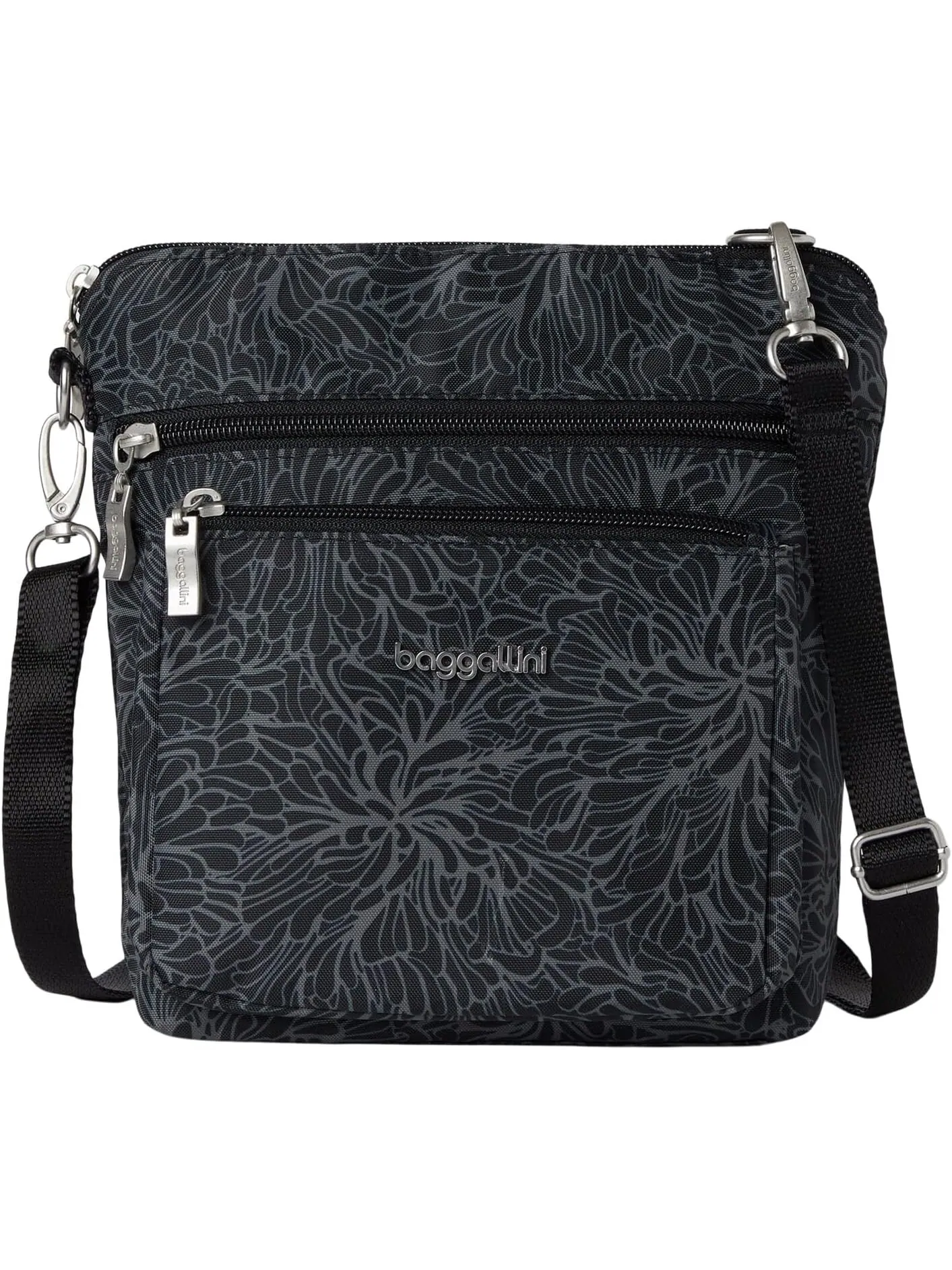 Сумка Modern Pocket Crossbody Baggallini — изображение 1 из 5, полуночный цветок