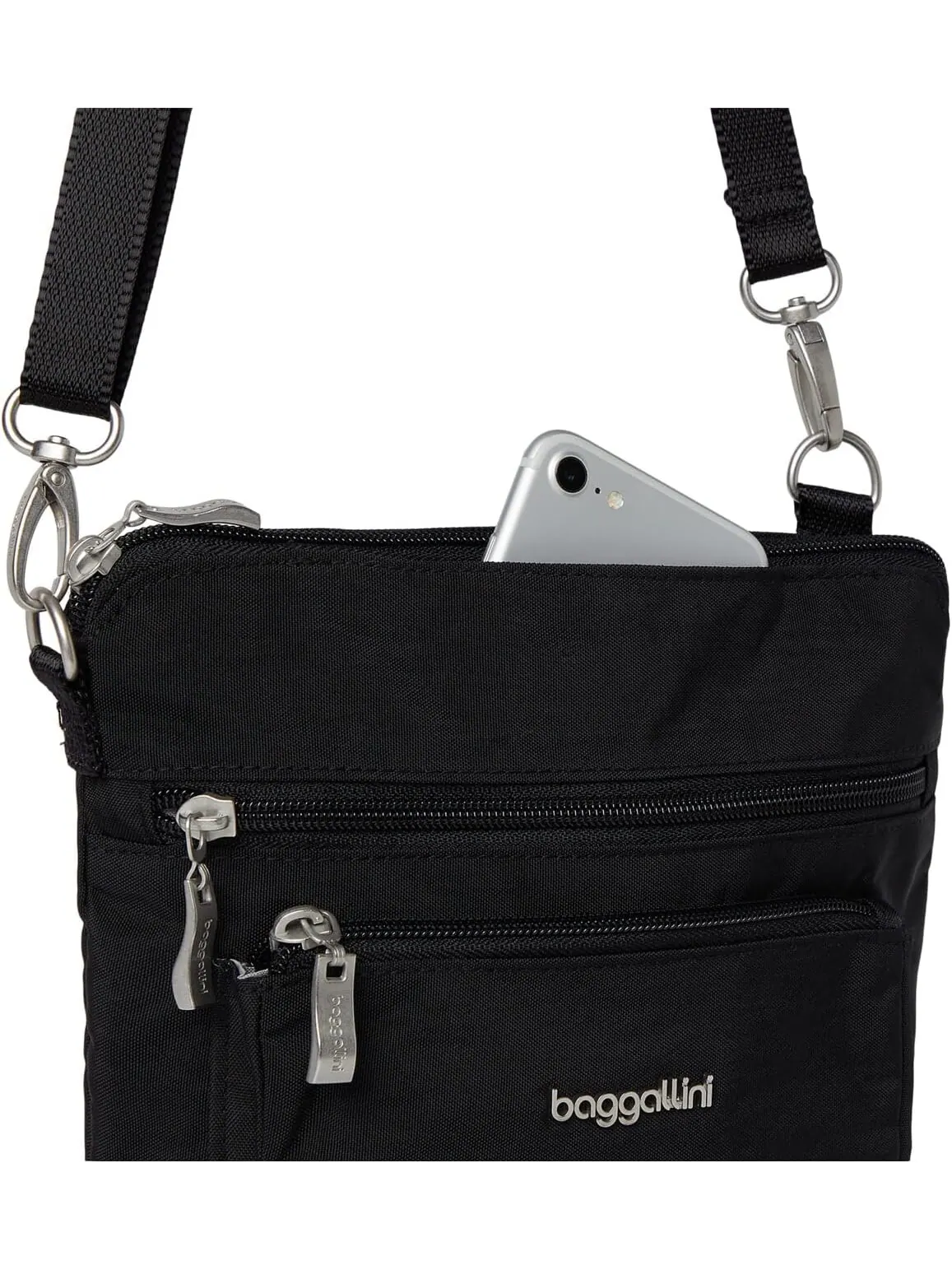 Сумка Modern Pocket Crossbody Baggallini — изображение 4 из 5, черный
