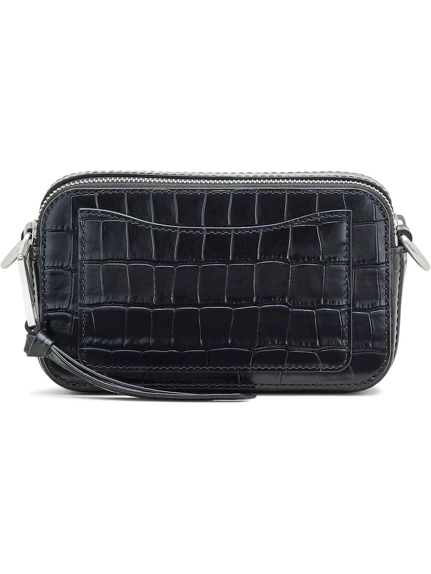 Сумка The Croc-Embossed Chain Snapshot Marc Jacobs — изображение 2 из 5, черный