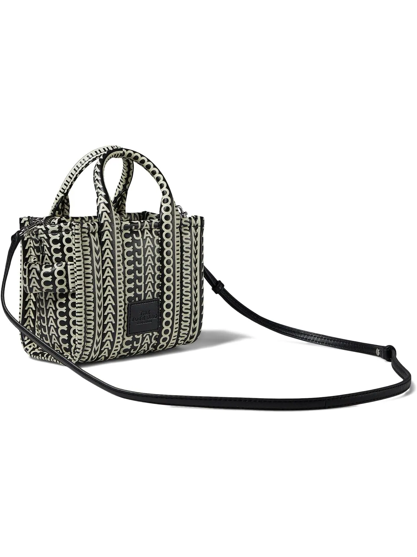Мини-тоут Marc Jacobs — изображение 2 из 4, черный/белый