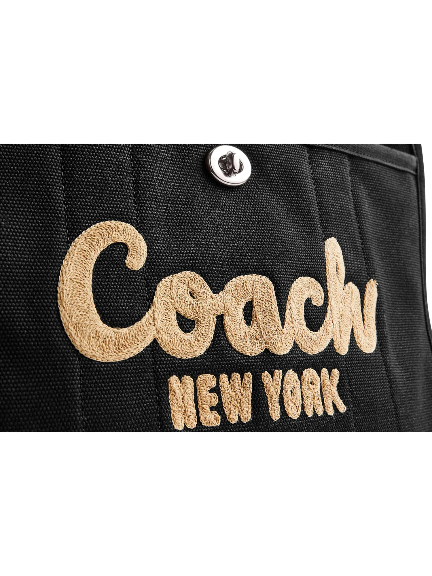 Сумка женская тоут Coach Cargo Tote — изображение 4 из 4, черный