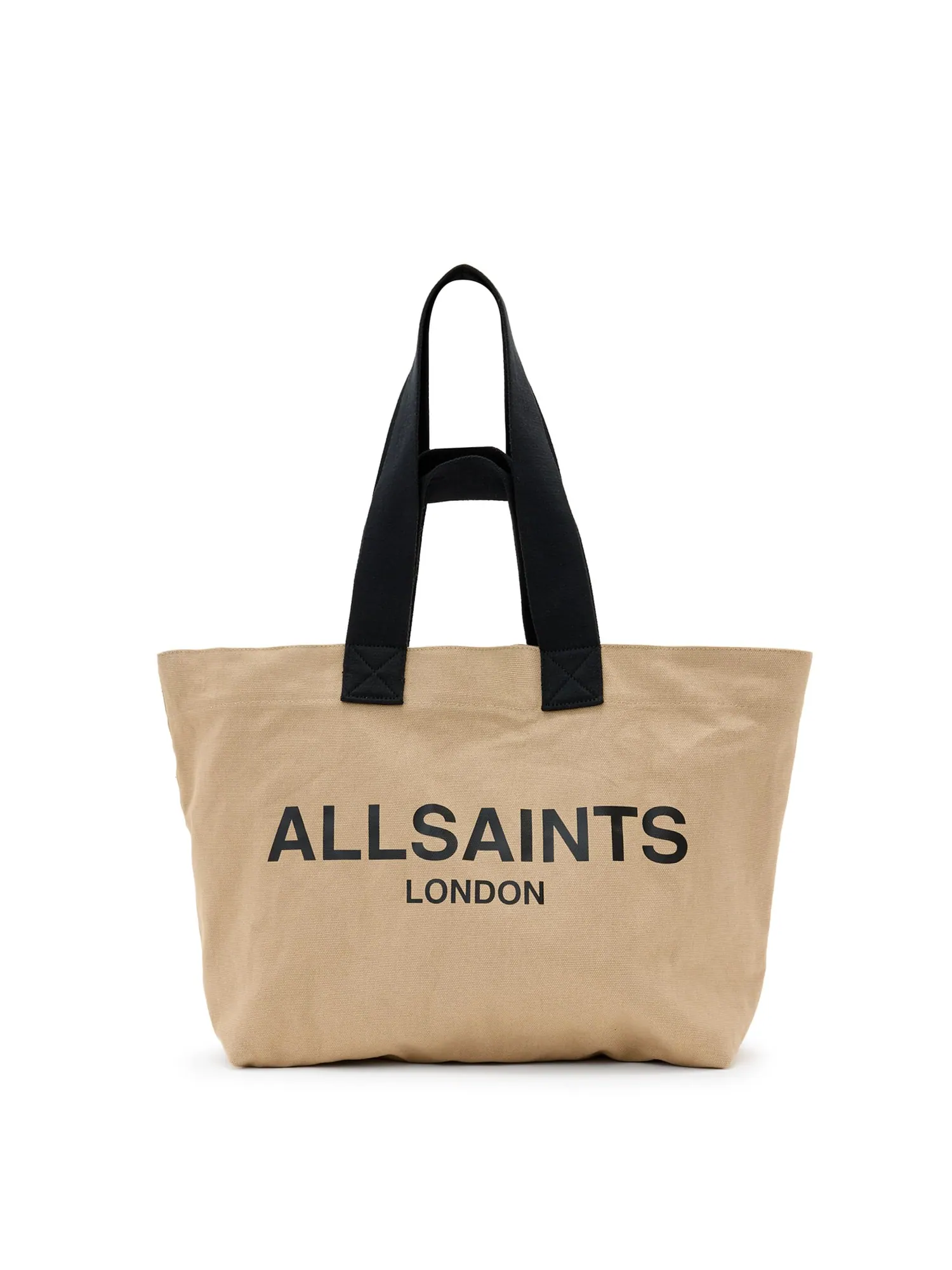 Сумка-тоут AllSaints Ali Canvas East/West Tote — изображение 1 из 4, коричневый