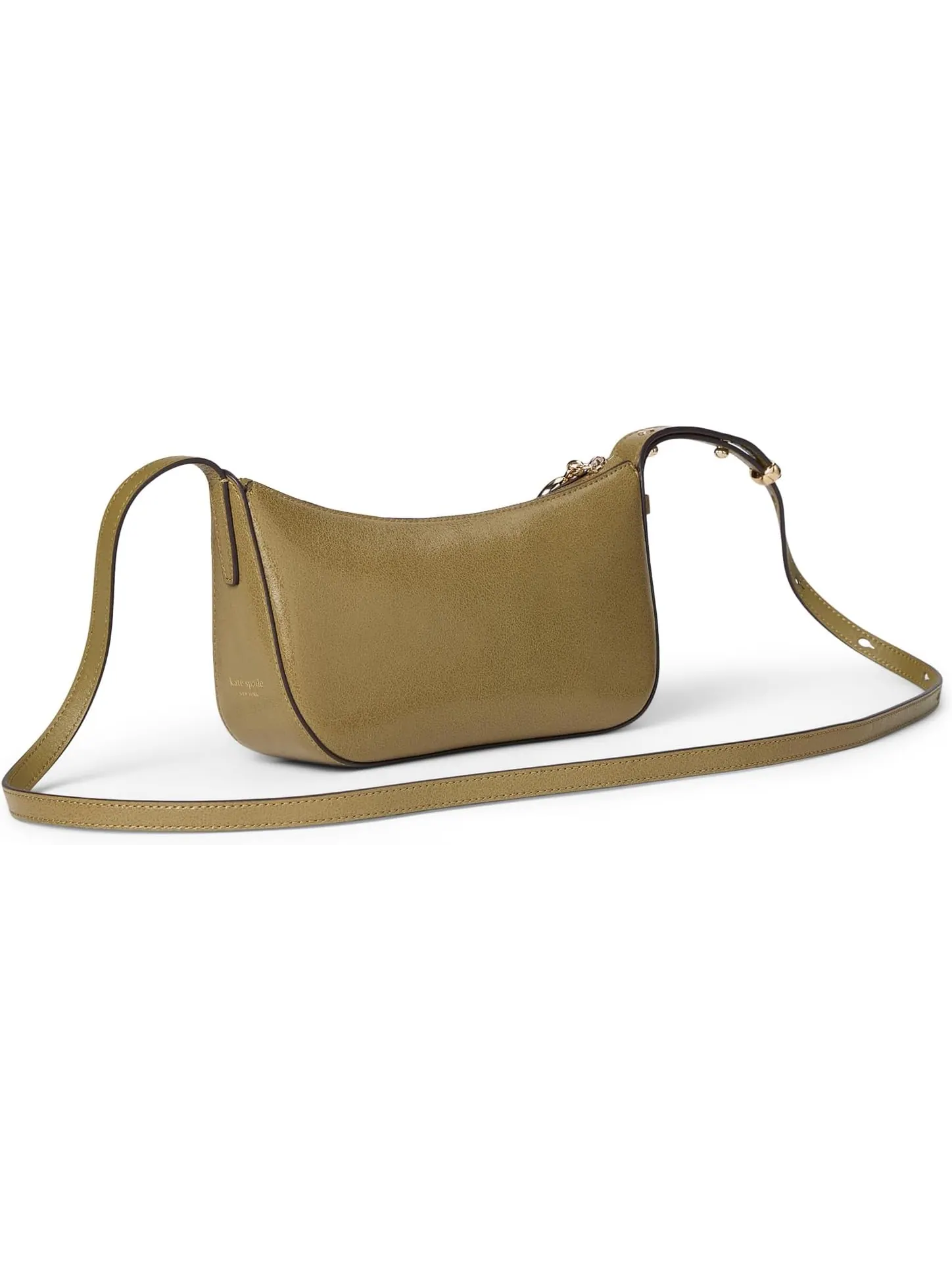 Сумка кросс-боди Kate Spade New York Halo Glazed Leather Crossbody — изображение 2 из 6, тимьян