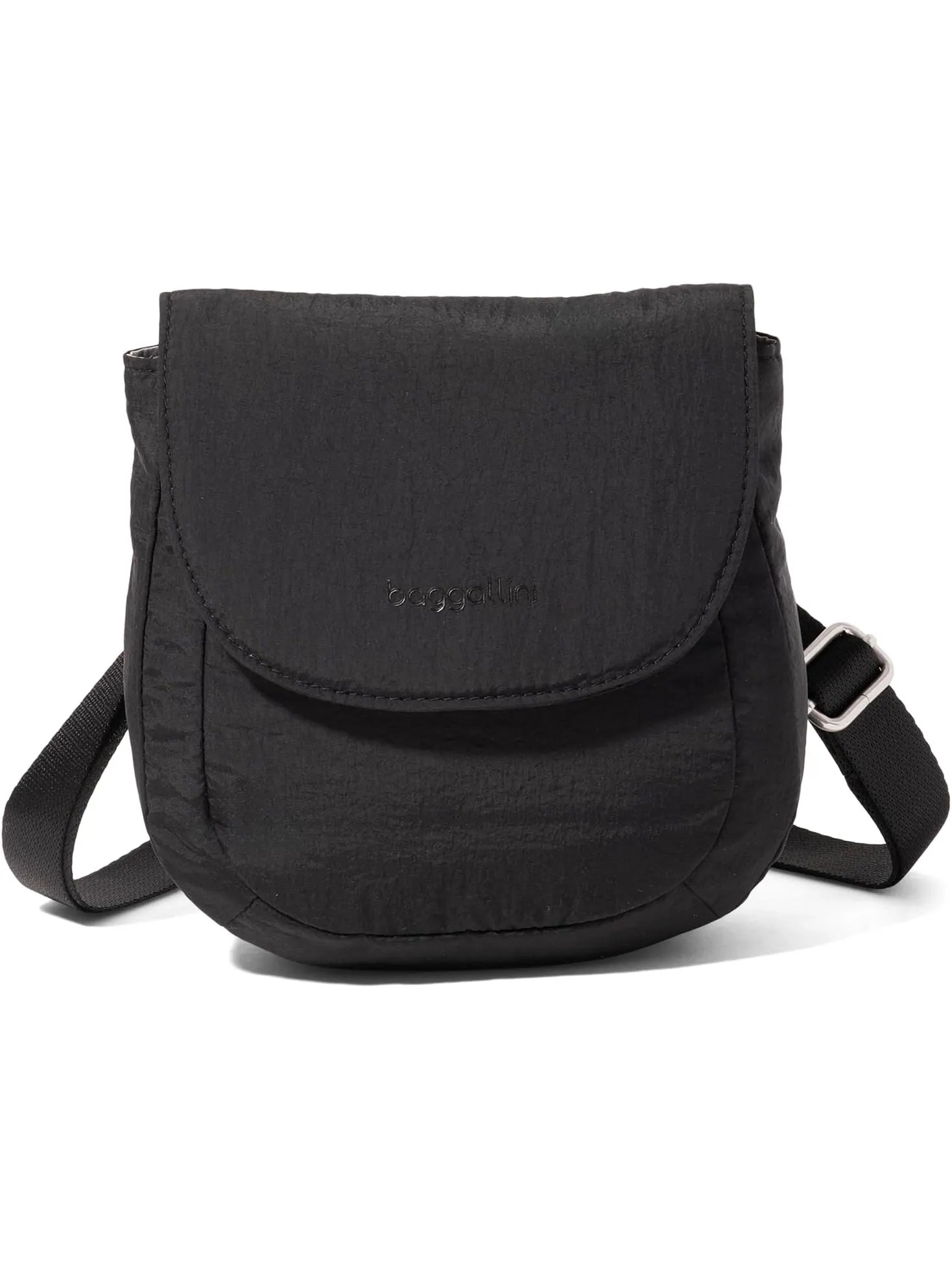 Сумка кросс-боди Baggallini Swift Flap Mini Crossbody — изображение 1 из 6, черный