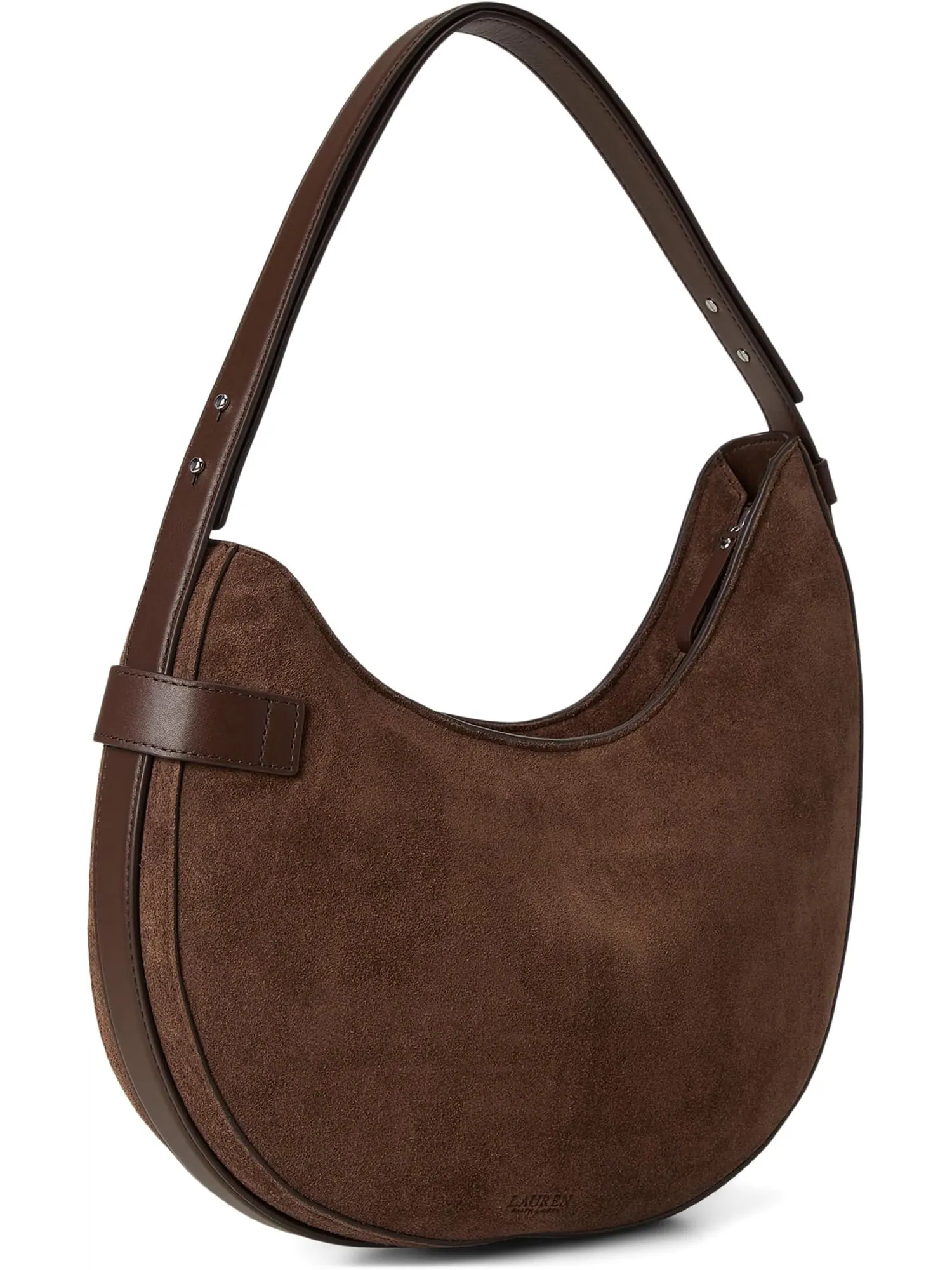Сумка через плечо Lauren Ralph Lauren Suede Large Tasha Shoulder Bag — 2