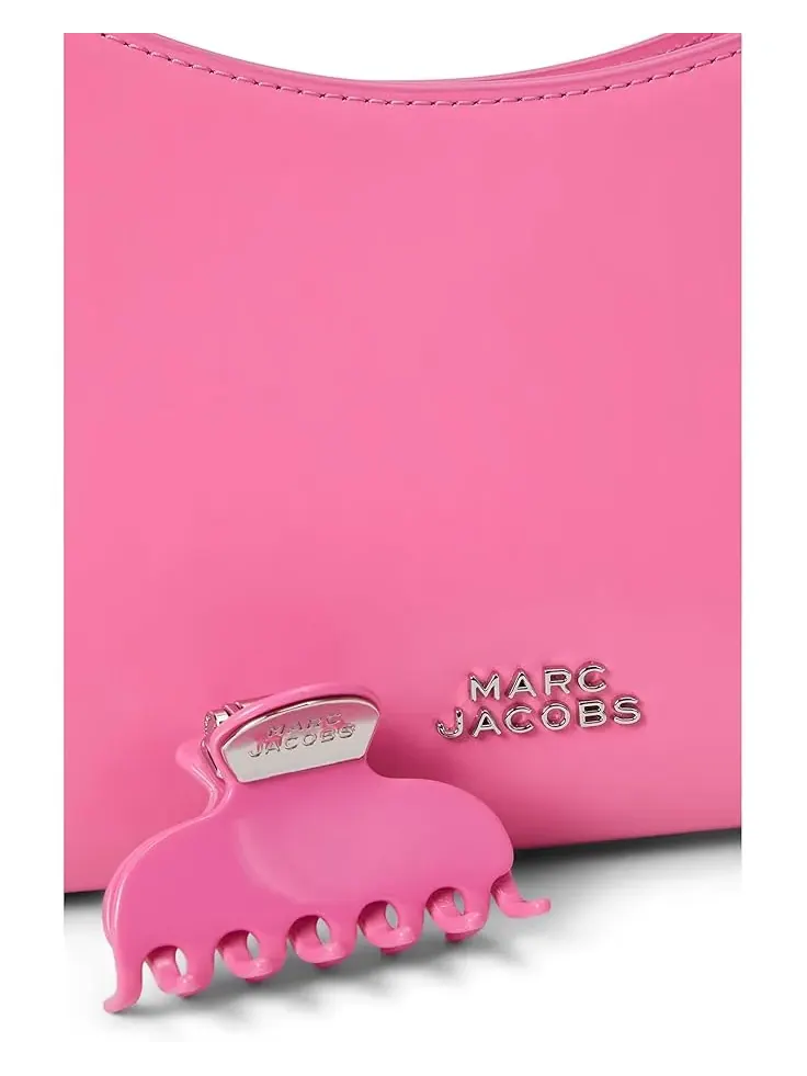 Женская сумка через плечо The Claw Clip Marc Jacobs — изображение 4 из 6, розовый