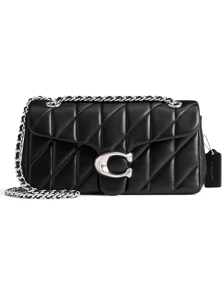 Сумка женская кросс-боди кожа наппа Coach Tabby 26 — изображение 1 из 4, черный