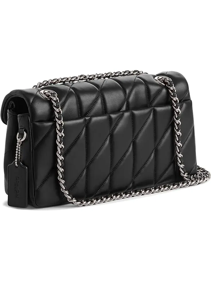 Сумка женская кросс-боди кожа наппа Coach Tabby 26 — изображение 2 из 4, черный
