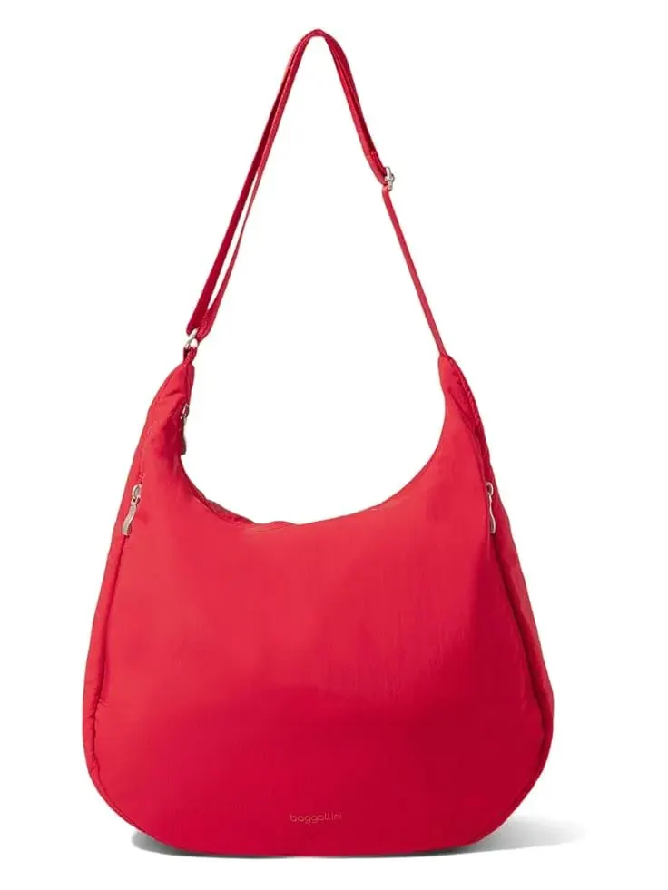 Женская сумка-хобо Swift Crossbody Baggallini — изображение 1 из 5, красный
