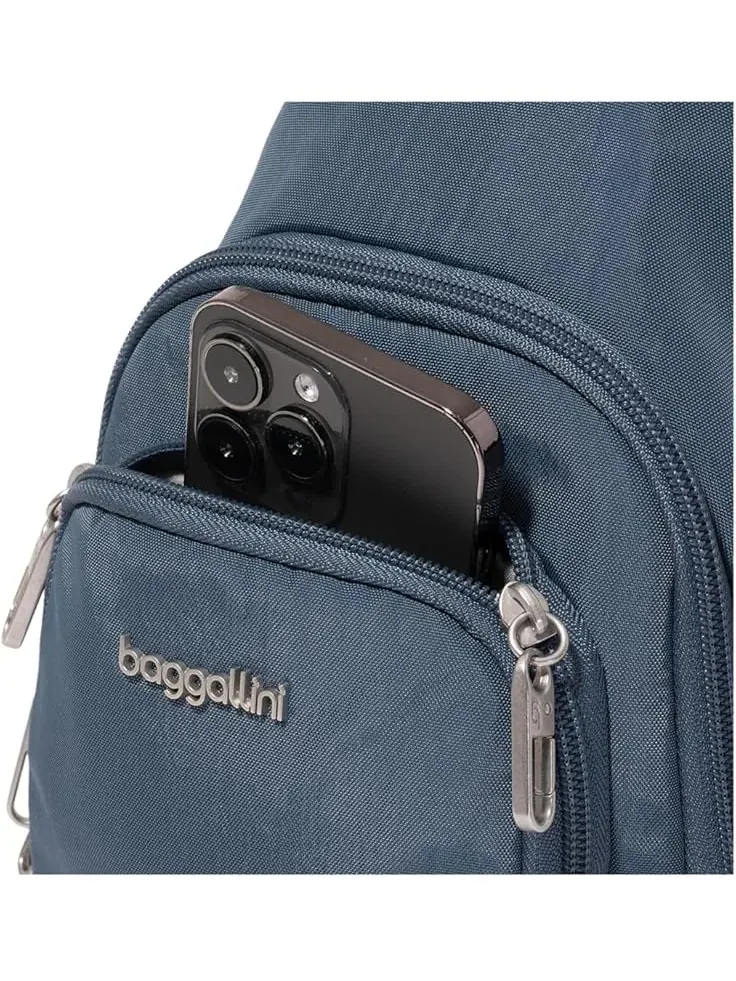 Женская противокражная сумка-слинг Securtex Daytripper. Baggallini — изображение 6 из 6, дымка