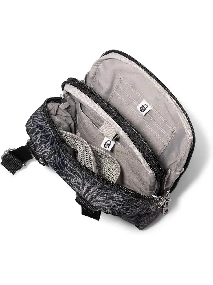 Женская противоугонная мини-сумка через плечо Securtex Everything Crossbody Baggallini — изображение 3 из 5
