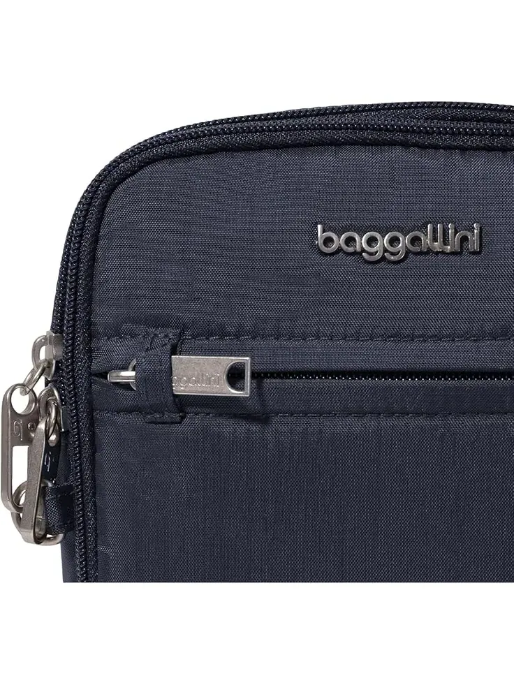 Женская противоугонная мини-сумка через плечо Securtex Everything Crossbody Baggallini — изображение 5 из 5, темно-синий