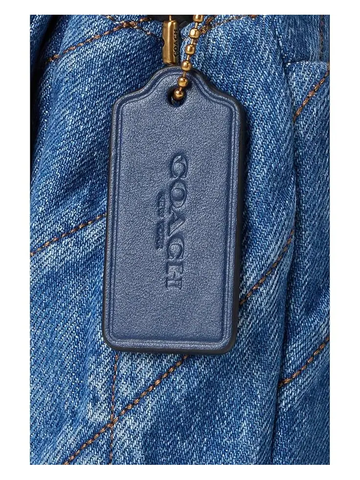 Сумка женская кросс-боди Coach Times Square Tabby — изображение 4 из 6, глубокий синий