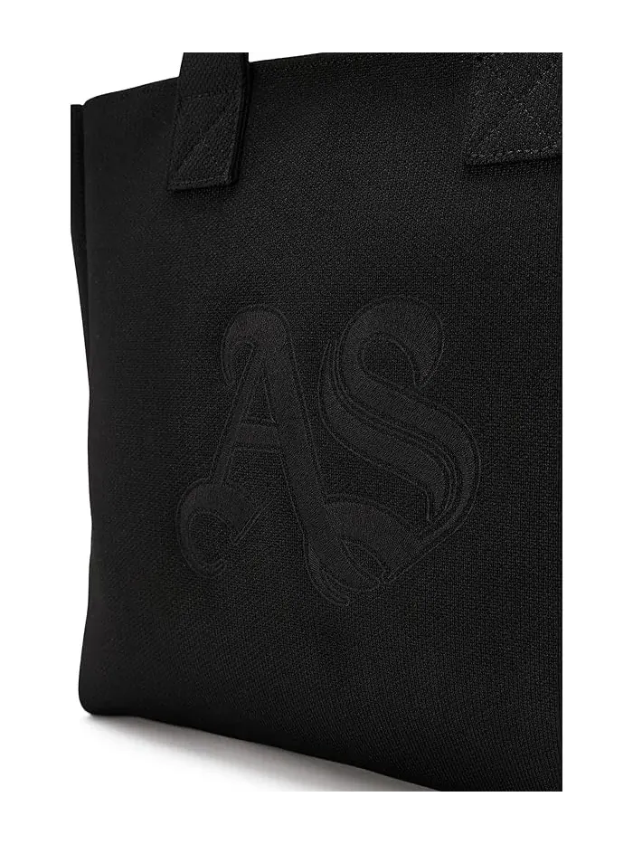 Сумка тоут средняя Izzy As AllSaints — изображение 4 из 5, черный
