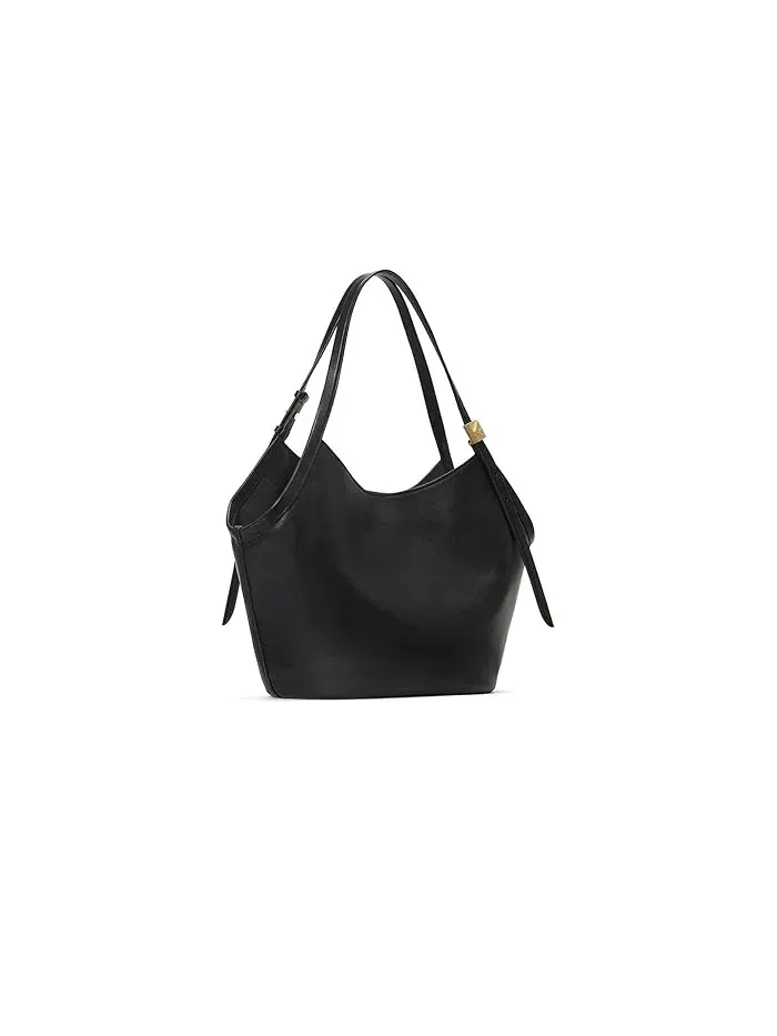Сумка-тоут кожаная Deco Fine Grain Leather Tulip Tote Kate Spade New York — изображение 1 из 3, кварц