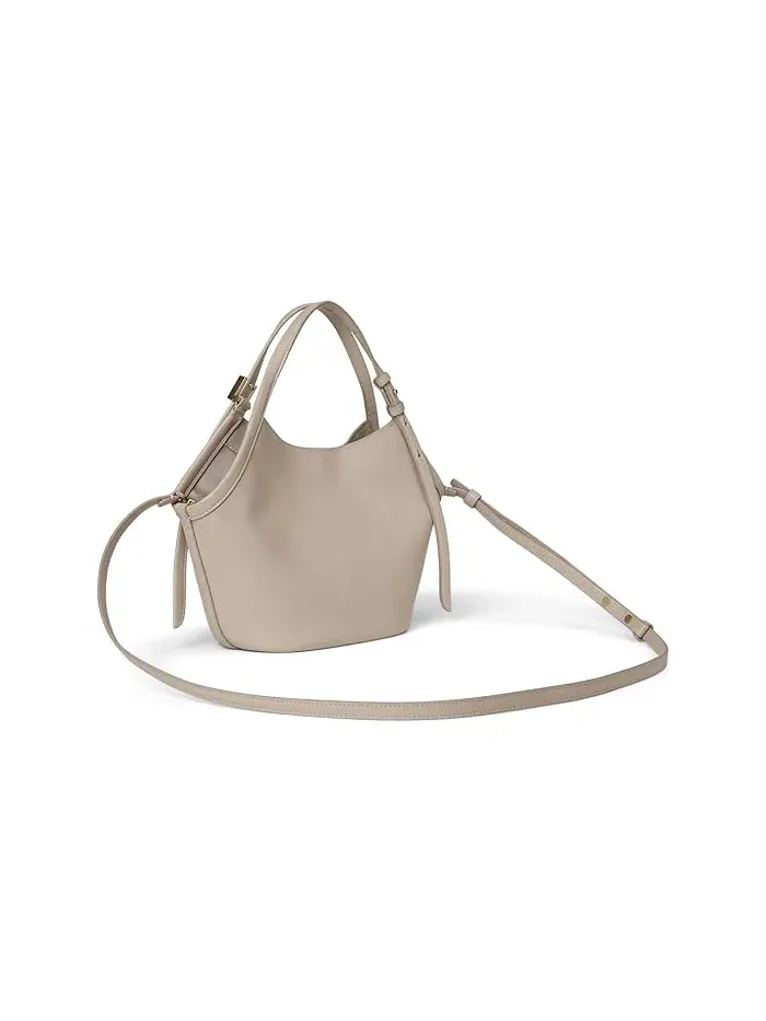 Сумка тоут из тонкой зернистой кожи Deco Fine Grain Leather Small Tulip Tote Kate Spade New York — изображение 2 из 5