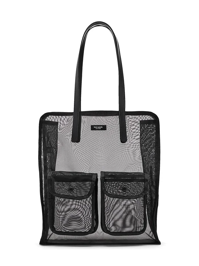 Тote сумка Breezy Mesh Tote Bag Kate Spade New York — изображение 1 из 5, черный