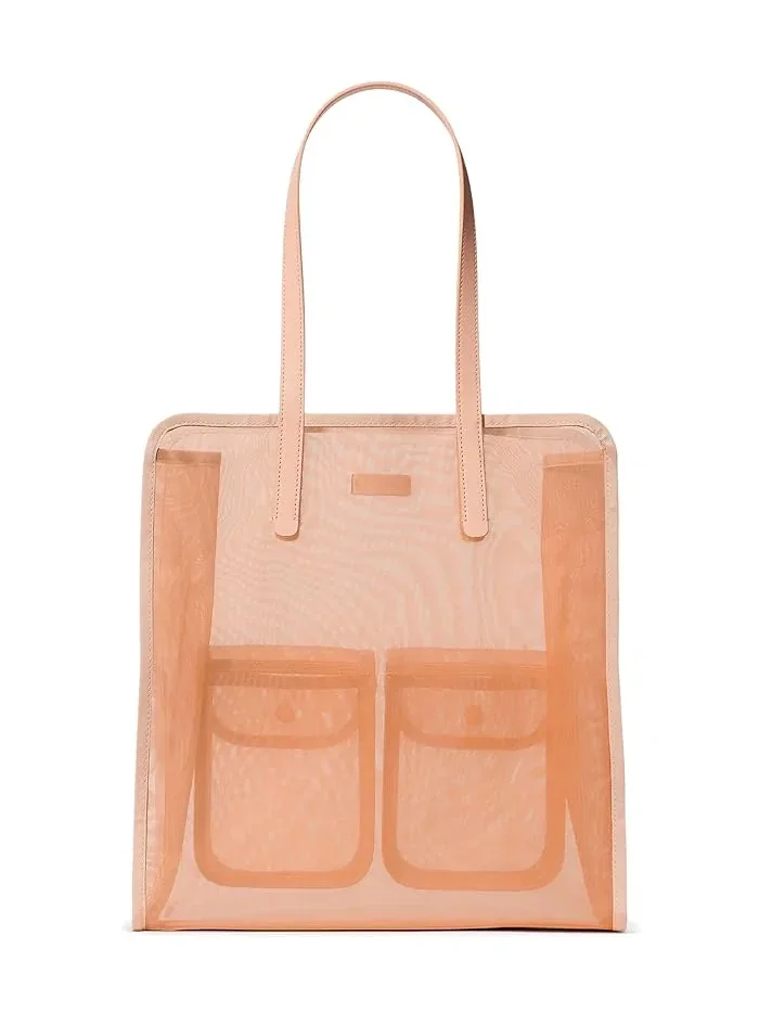 Сумка тоут из сетки Breezy Mesh Tote Bag Kate Spade New York — изображение 2 из 5, персиковый