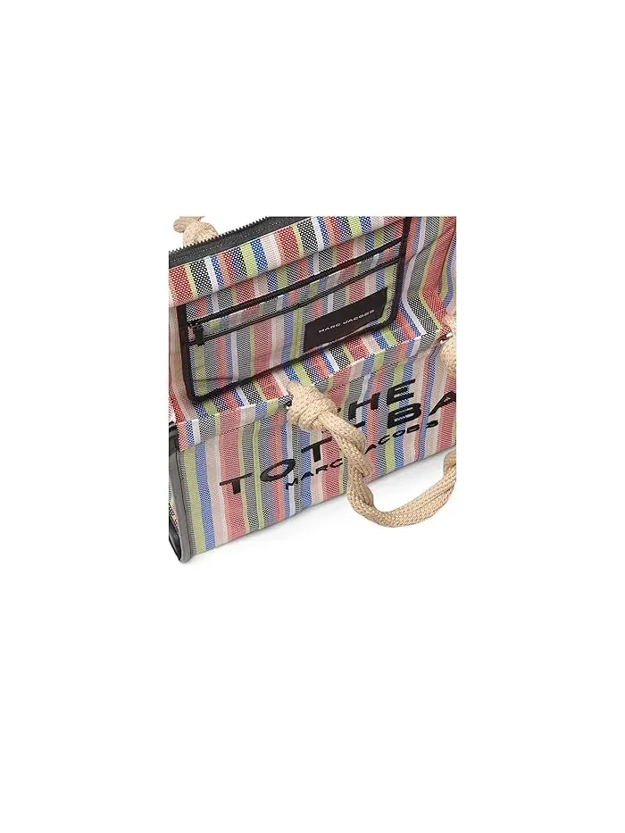 Сумка тоут сетчатая The Stripe Mesh Large Marc Jacobs — изображение 4 из 5, красный мульти