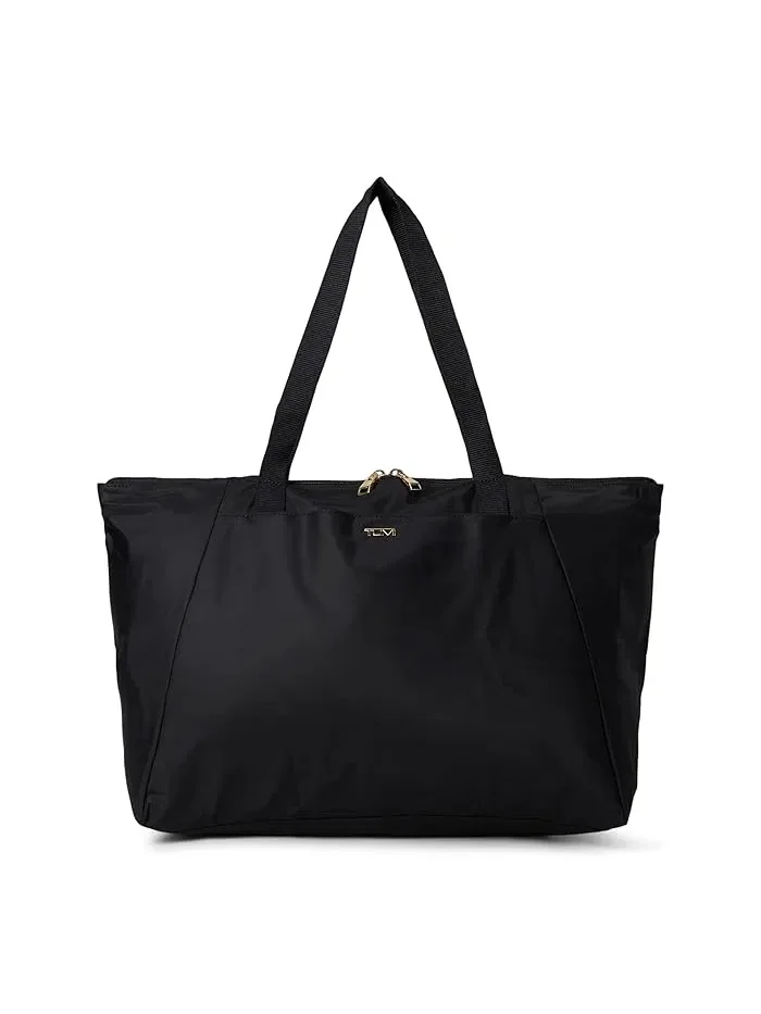 Сумка-тоут Tumi Just In Case Medium Tote, складная — изображение 1 из 5, черный/золотистый