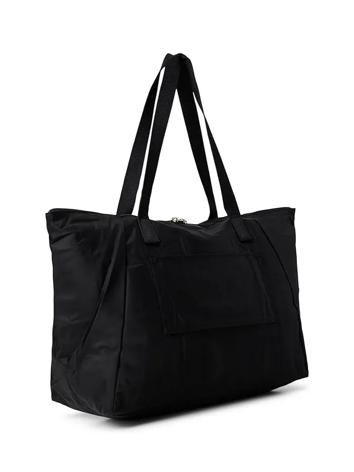 Сумка-тоут Tumi Just In Case Medium Tote, складная — изображение 2 из 5, черный/золотистый