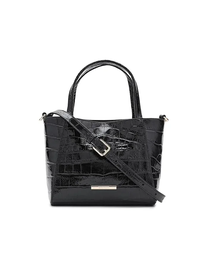 Сумка тоут Brahmin Small Mona — черный