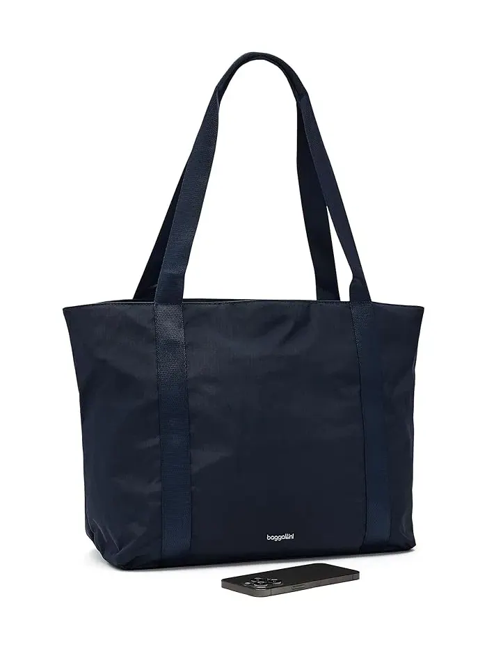 Сумка-тоут Via Tote Baggallini — изображение 3 из 5, темно-синий