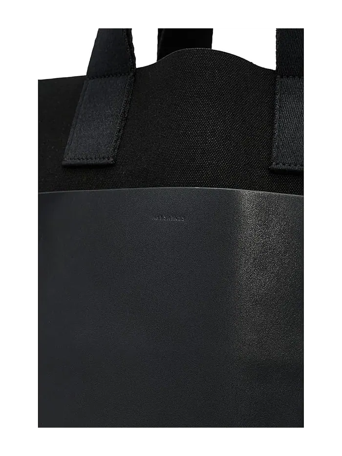 Сумка тоут из органического хлопка Lutece AllSaints — изображение 4 из 5, черный