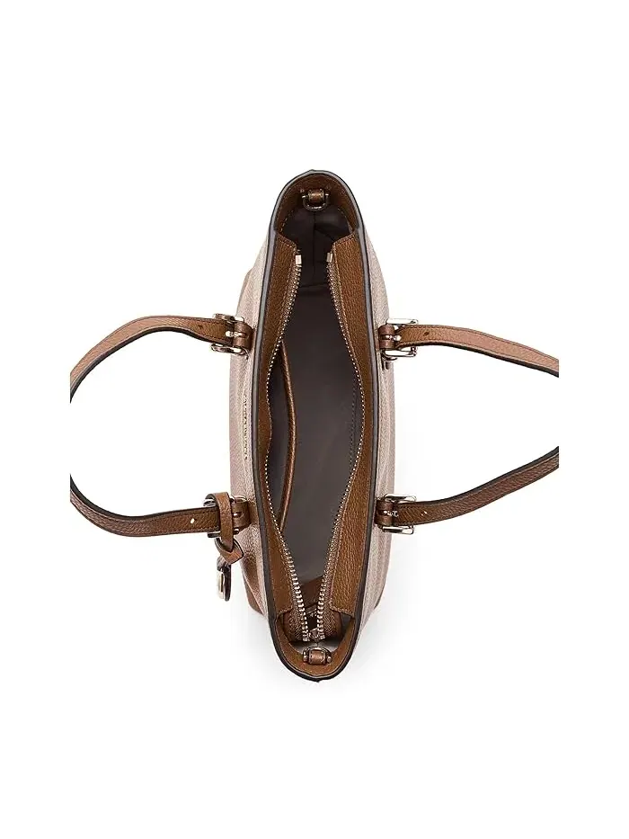 Сумка тоут кроссбоди Quinn Small East West MICHAEL Michael Kors — изображение 5 из 5, коричневый