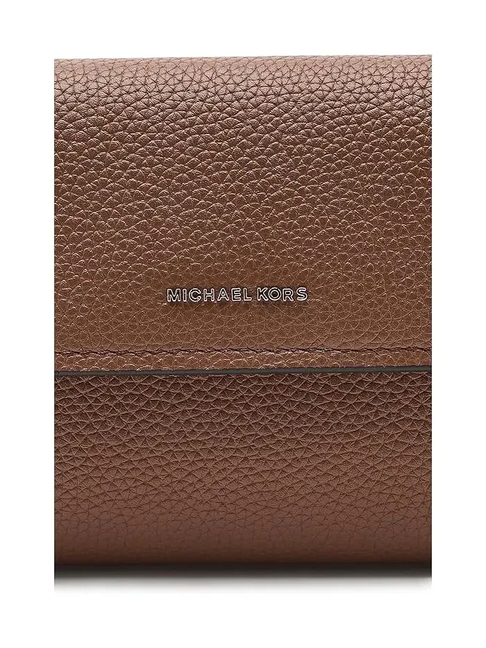 Сумка кросс-боди кожаная Jet Set Small East West Phone Crossbody MICHAEL Michael Kors — изображение 4 из 5, синий