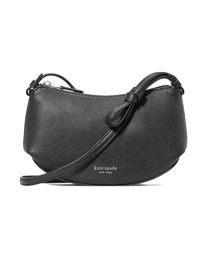 Сумка кросс-боди Loop Pebbled Leather Kate Spade New York — изображение 1 из 5, черный