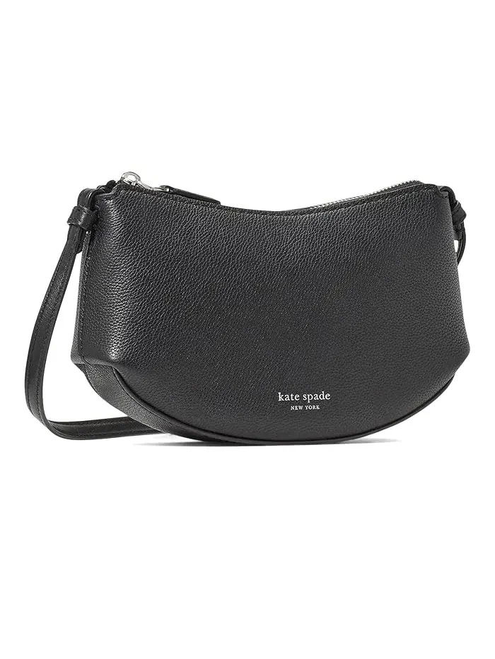 Сумка кросс-боди Loop Pebbled Leather Kate Spade New York — изображение 2 из 5, черный