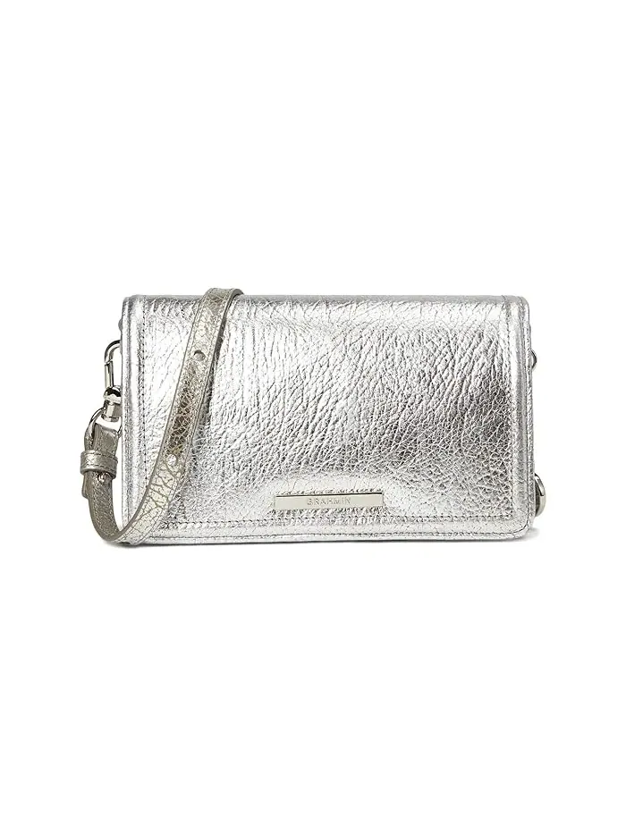 Сумка кросс-боди Minuette Brahmin — изображение 1 из 5, серебряный