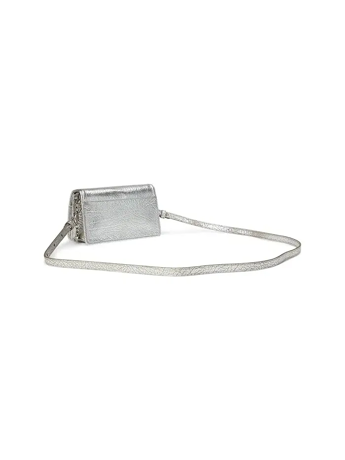 Сумка кросс-боди Minuette Brahmin — изображение 2 из 5, серебряный