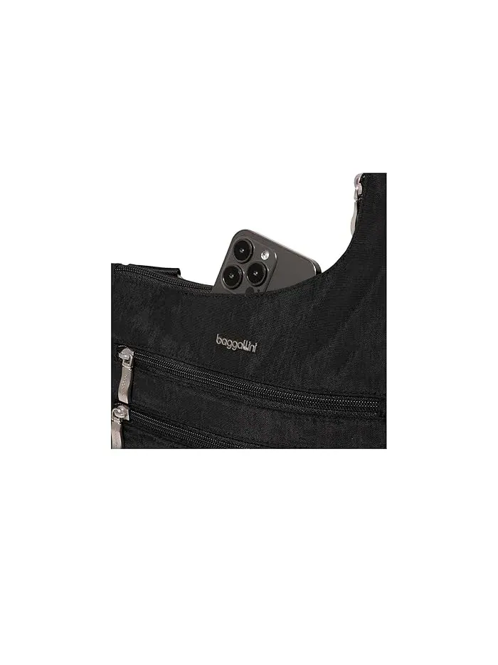 Сумка кросс-боди Drift Slim Baggallini — изображение 5 из 5, черный
