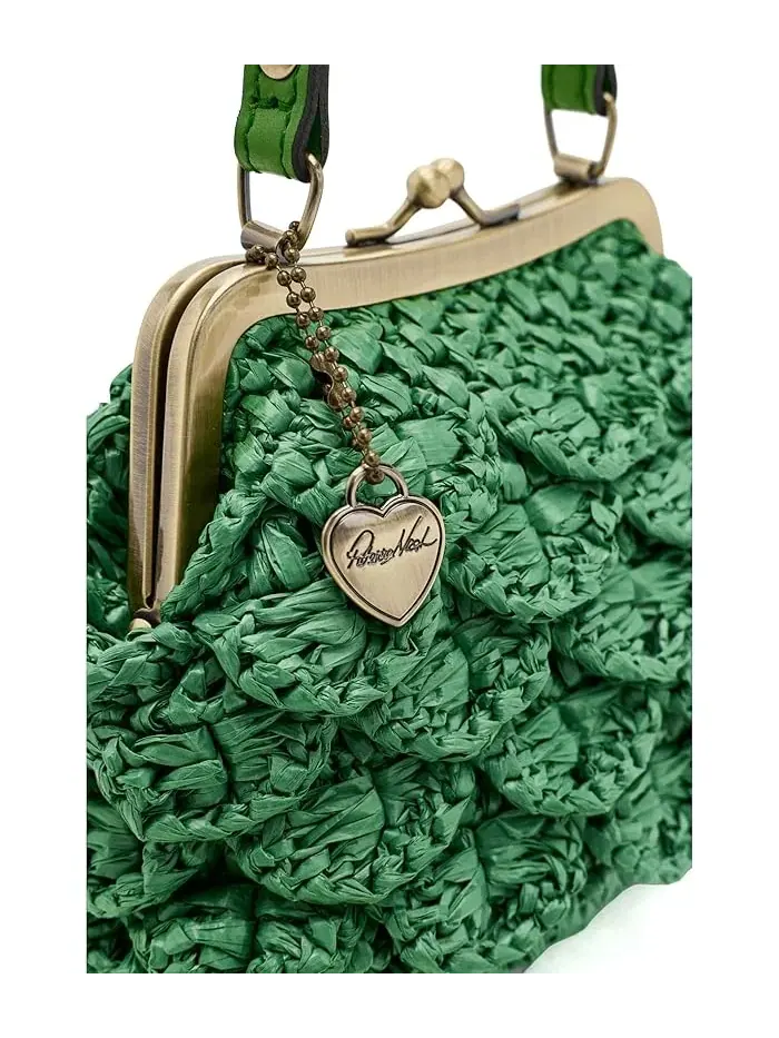 Сумка кросс-боди Mini Laureana Chain Patricia Nash — изображение 4 из 5, базиликовый