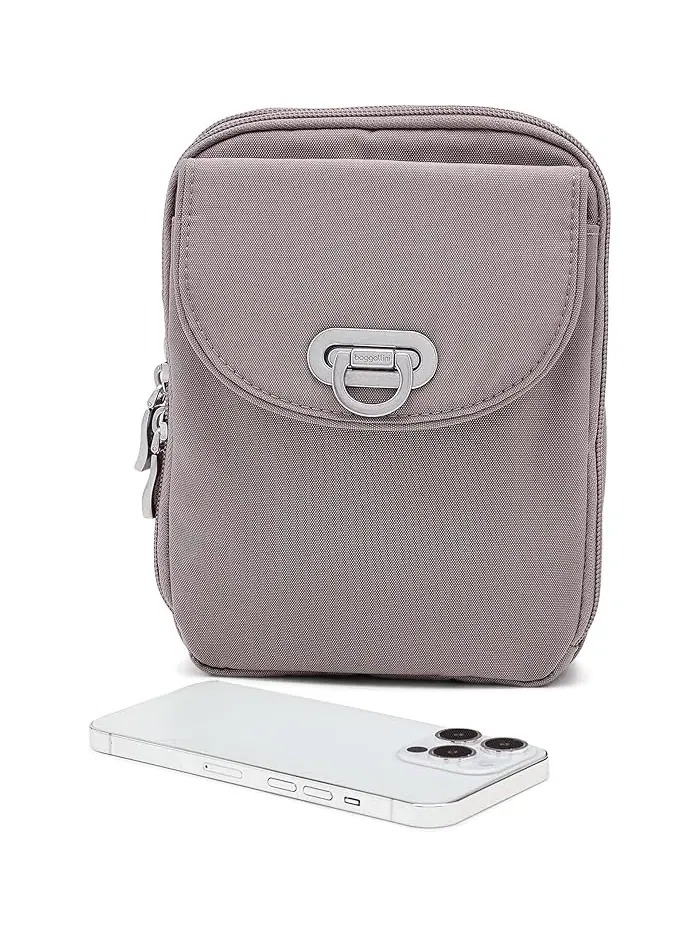 Сумка кросс-боди с защелкой Coastal Flip Lock Baggallini — изображение 3 из 5, лунный камень