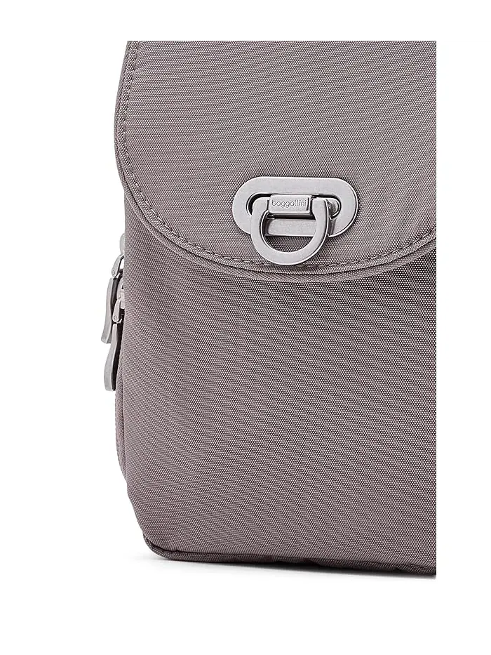 Сумка кросс-боди с защелкой Coastal Flip Lock Baggallini — изображение 4 из 5, лунный камень