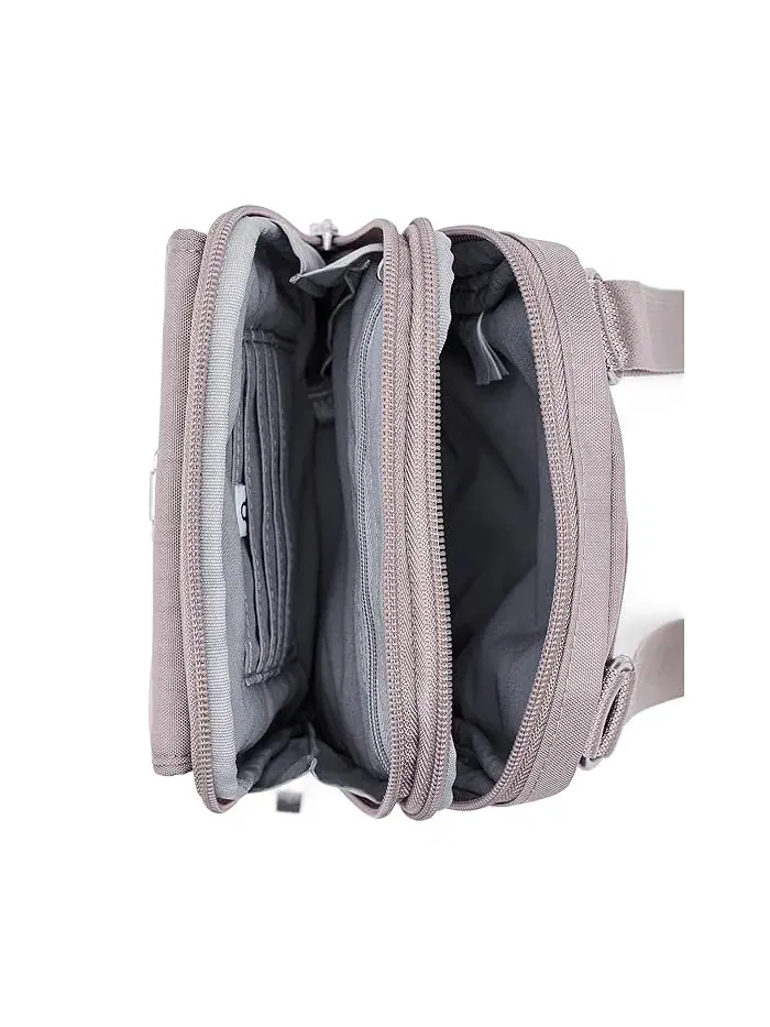 Сумка кросс-боди с защелкой Coastal Flip Lock Baggallini — изображение 5 из 5, лунный камень