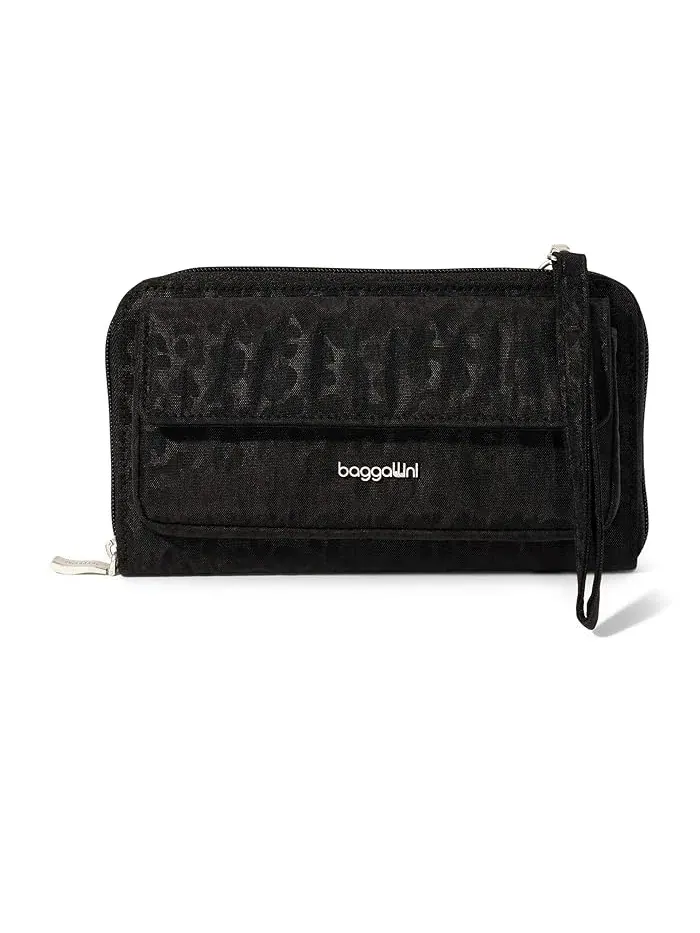 Кроссбоди кошелек Rfid Phone Wallet Baggallini — изображение 1 из 5, черный
