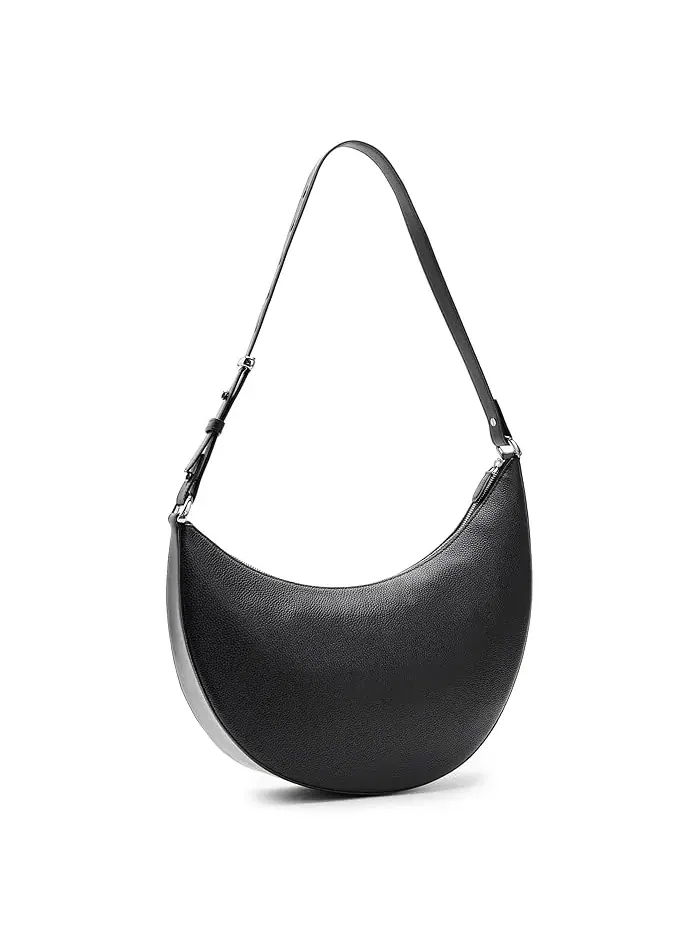 Сумка кросс-боди Duo Pebbled Leather Large Kate Spade New York — изображение 2 из 5, черный
