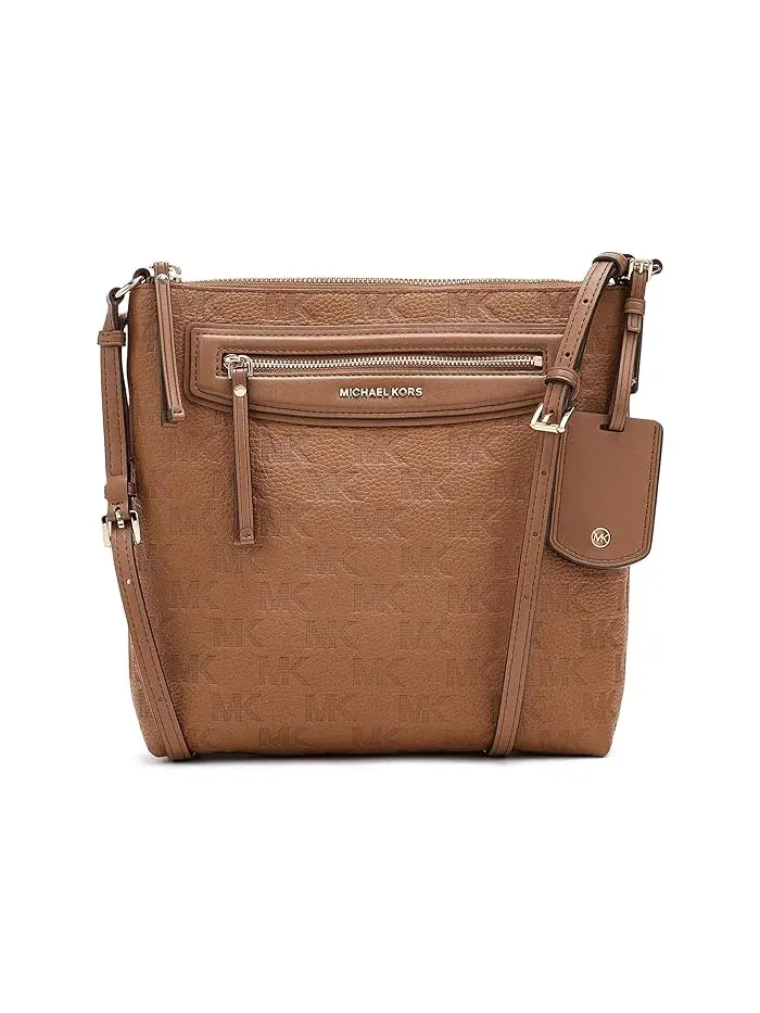 Сумка кросс-боди Jet Set Travel Large North South Top Zip MICHAEL Michael Kors — изображение 1 из 5, коричневый