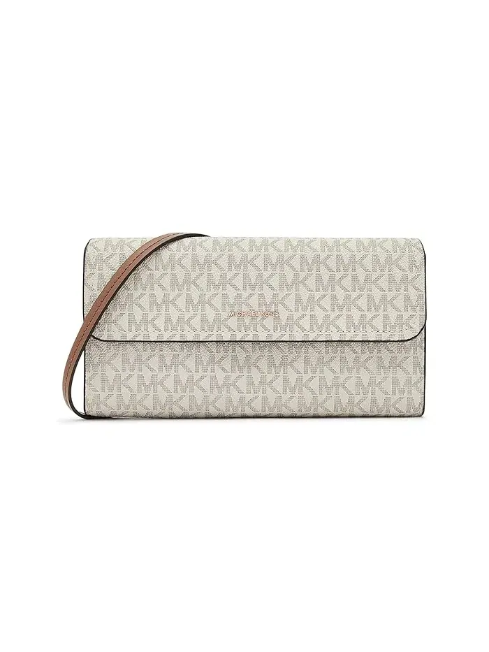 Сумка кросс-боди Jet Set Small East West Phone MICHAEL Michael Kors — изображение 1 из 5, ваниль/орех