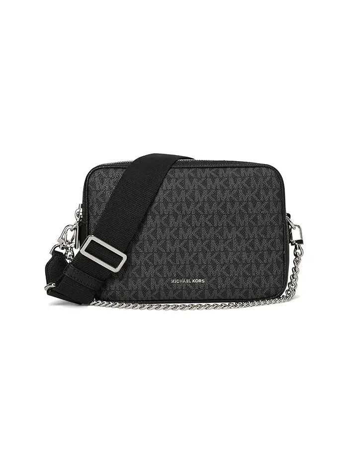 Сумка кроссбоди Bryant Medium Double Zip Chain Camera MICHAEL Michael Kors — изображение 1 из 5, черный