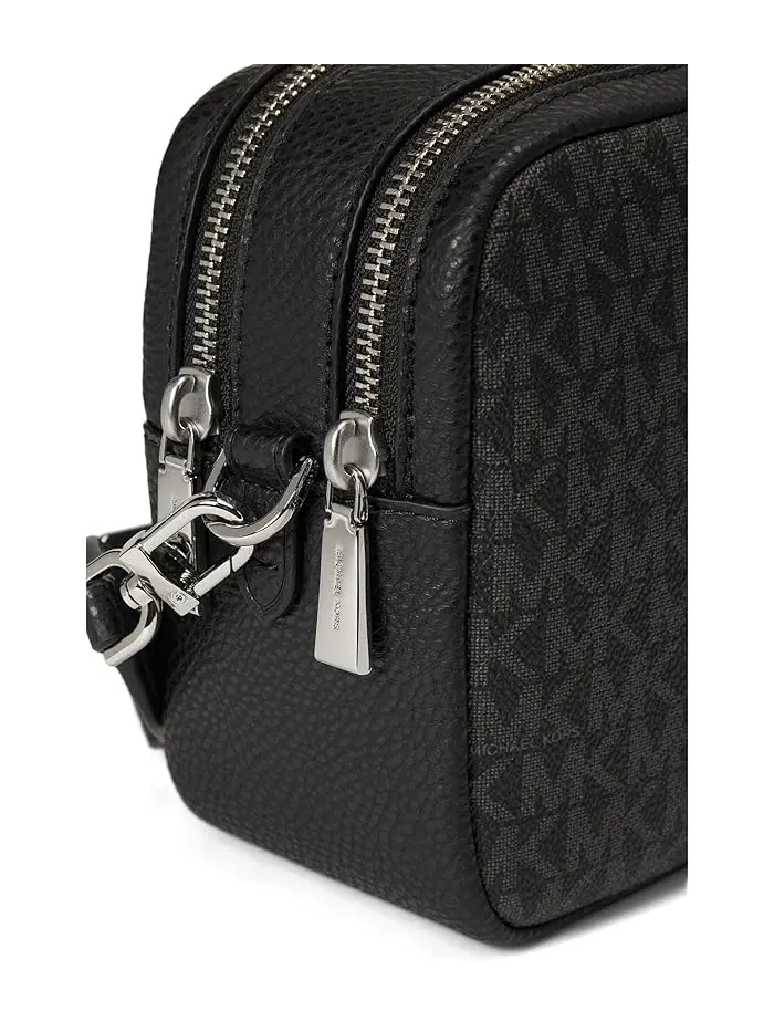 Сумка кроссбоди Bryant Medium Double Zip Chain Camera MICHAEL Michael Kors — изображение 4 из 5, черный
